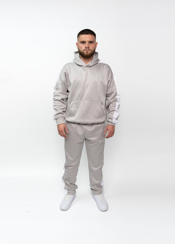 Swag suit - Grey & white - V3 - open leg